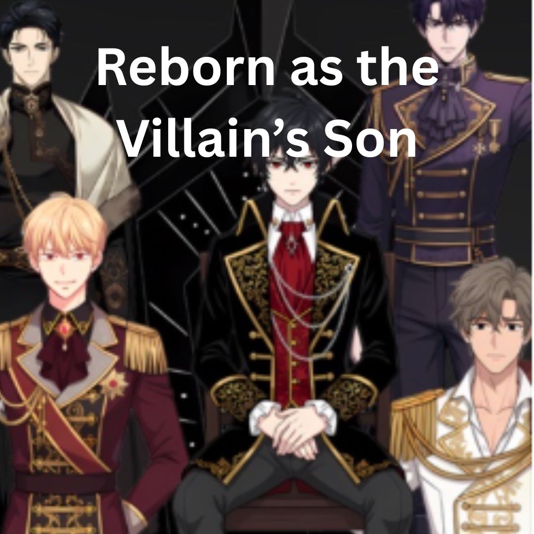 Reborn as the Villain's Son - Sampul manga tentang reinkarnasi putra jahat di game BL