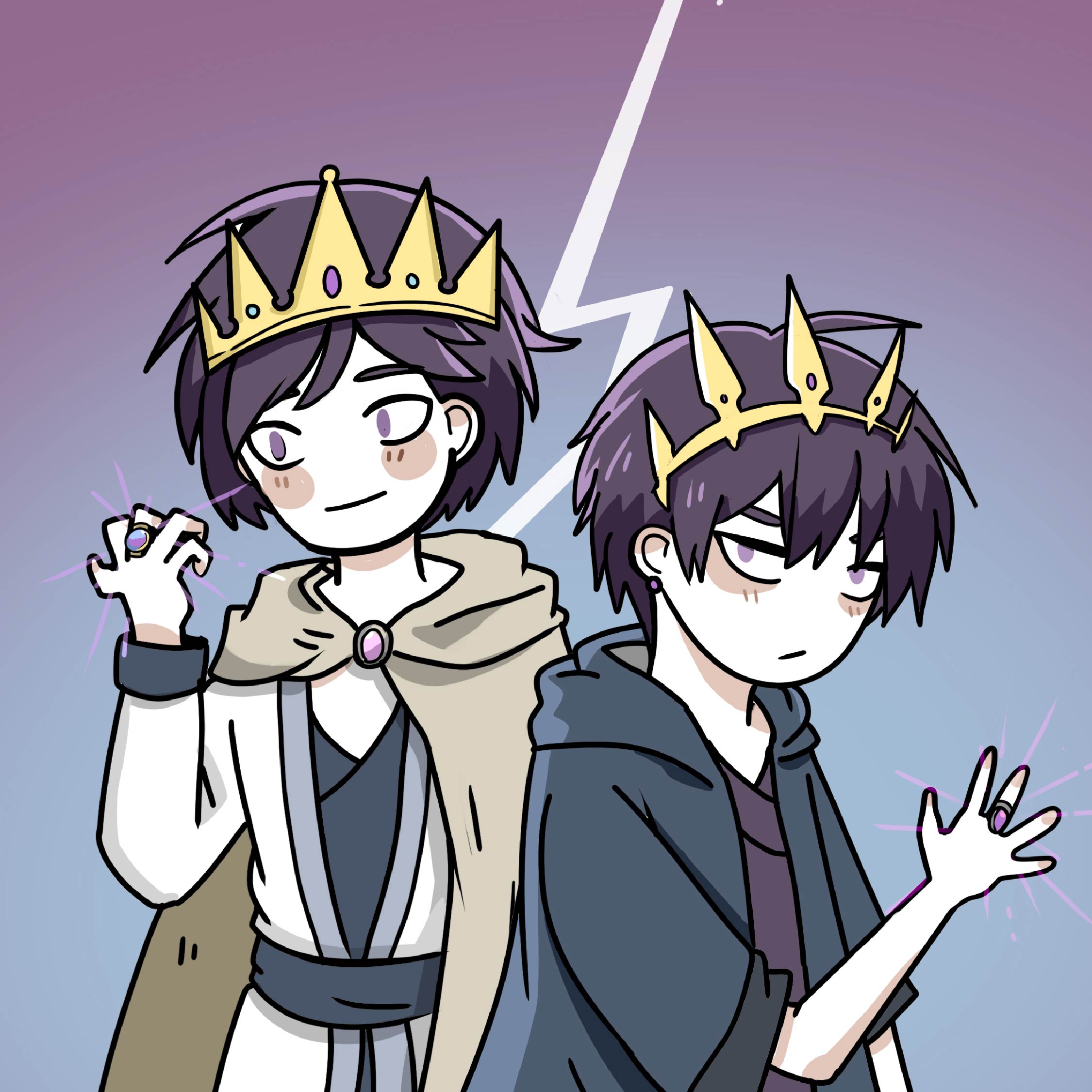 兩個王 | LINE WEBTOON