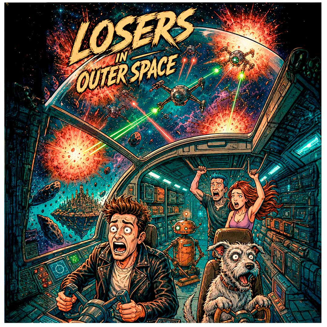 Losers in outer space | WEBTOON