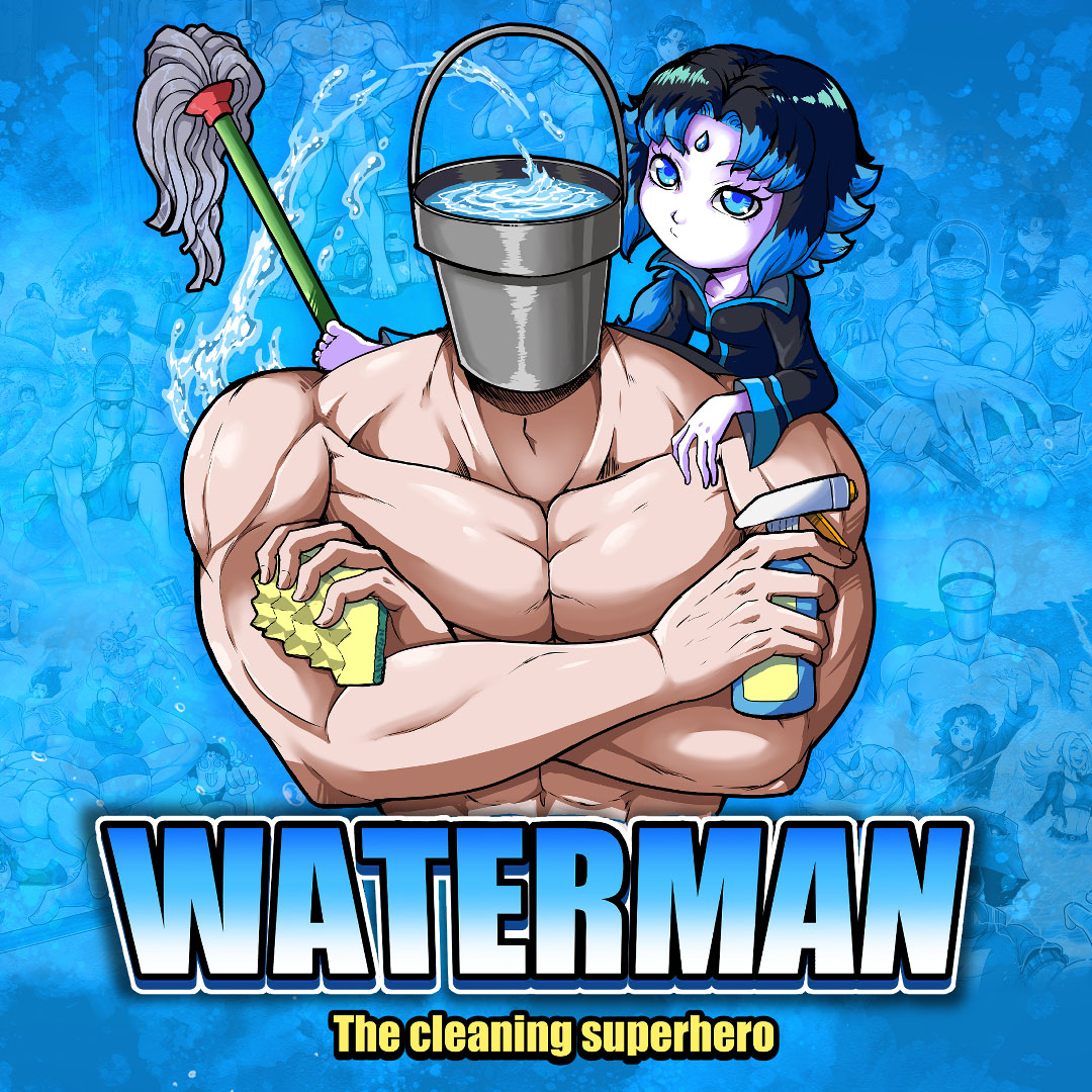 WATERMAN The cleaning superhero | WEBTOON