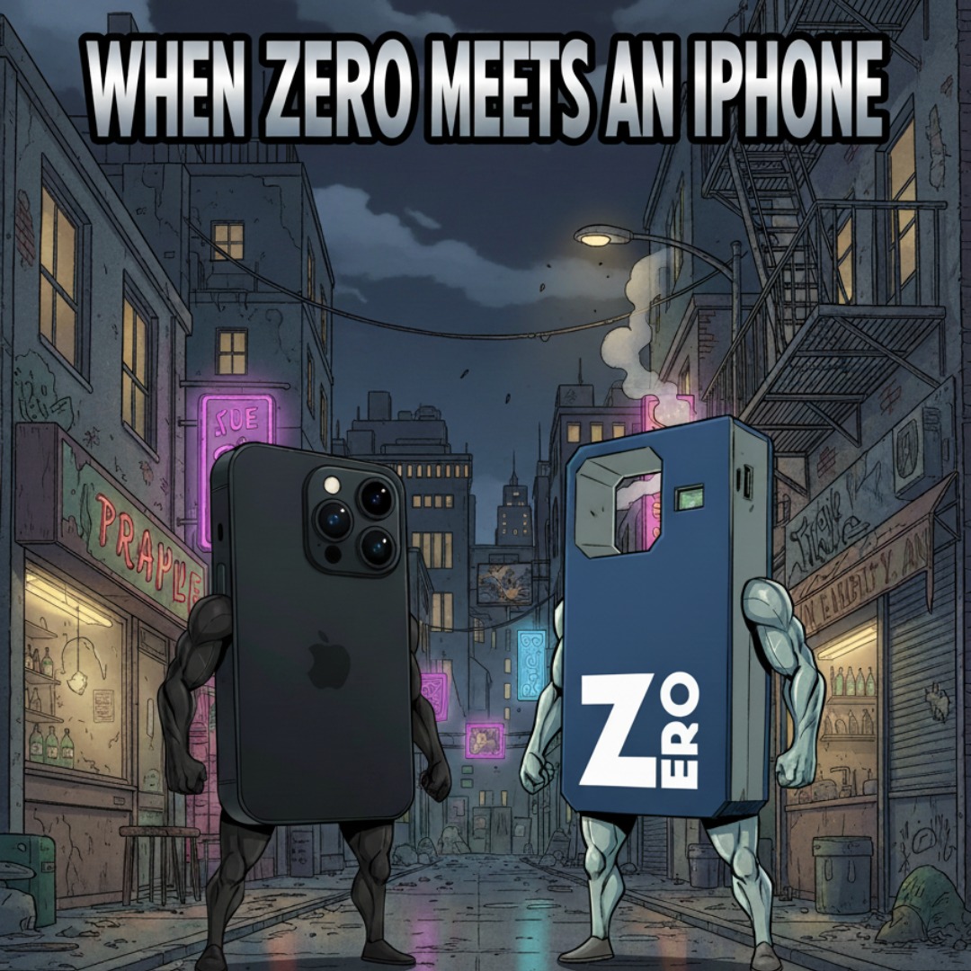 When ZERO Meet an iphone | WEBTOON