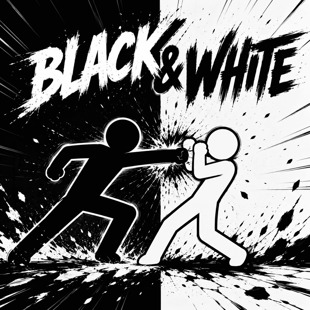 BLACK & WHITE | LINE WEBTOON