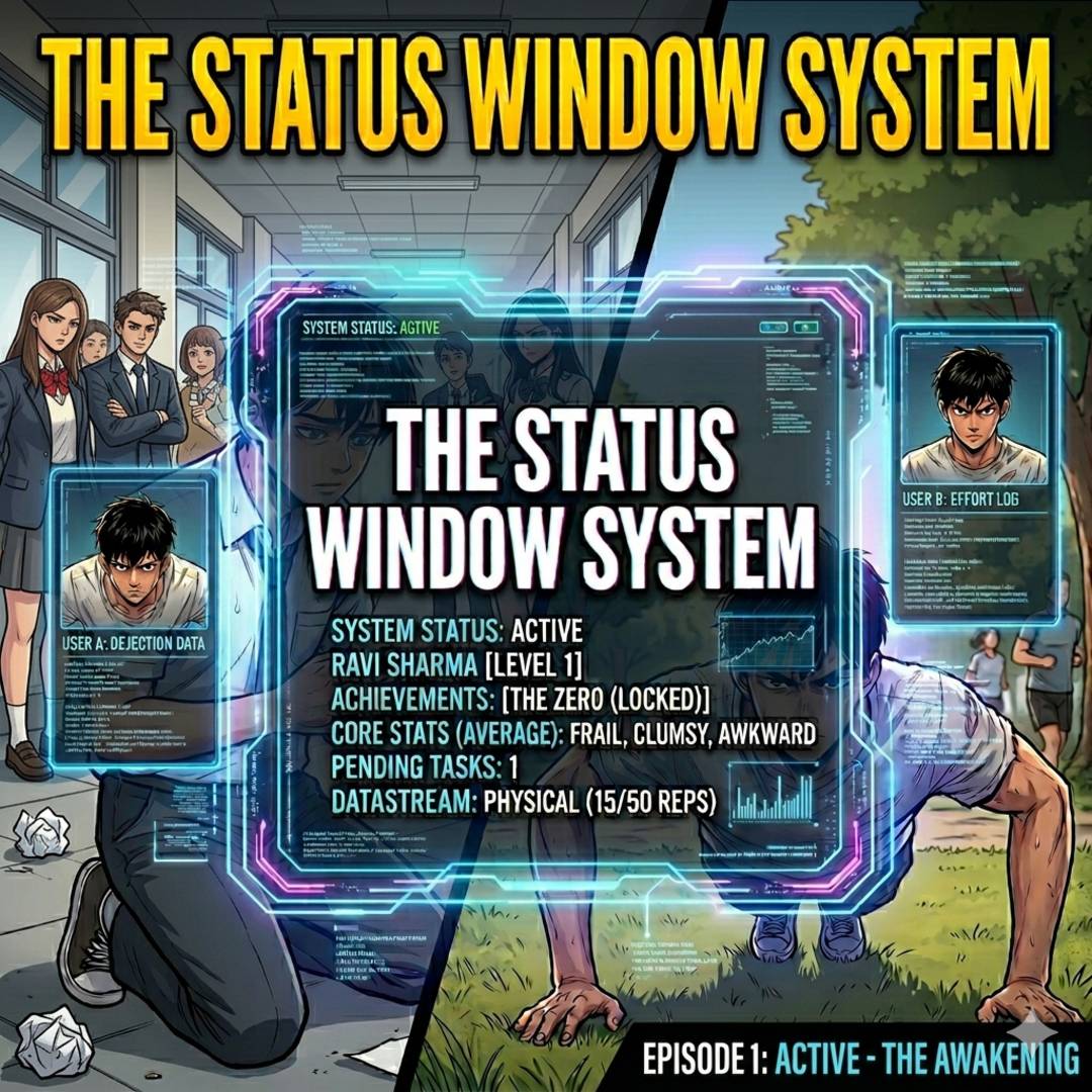 The status window system | WEBTOON