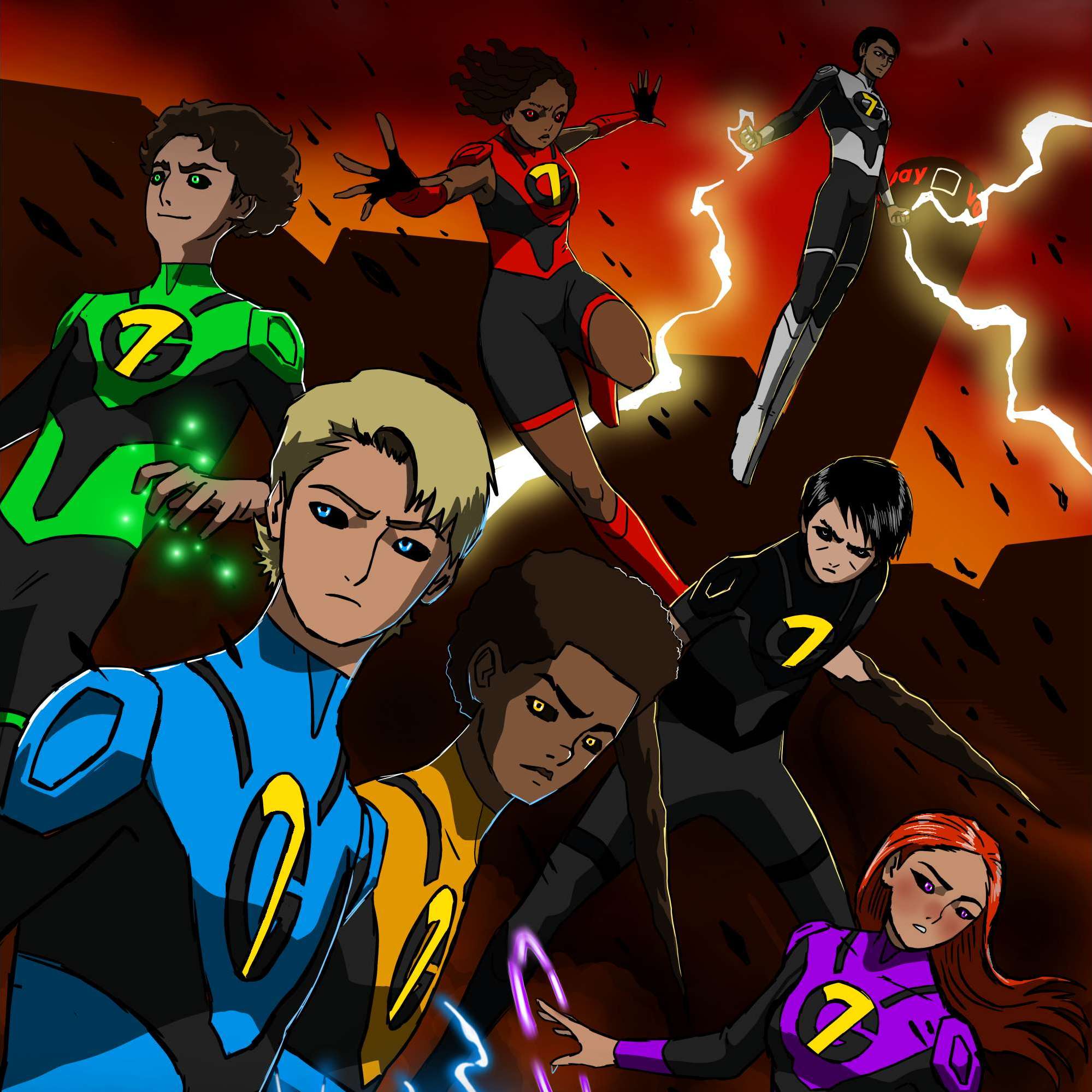 GALACTIC SEVEN | WEBTOON